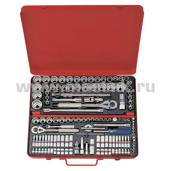 1/4”, 3/8”, 1/2” комплект торцевых головок