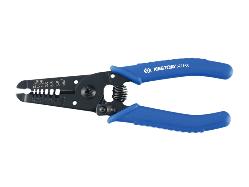 Пассатижи  для зачистки изоляции и резки проводов 160 мм king tony 