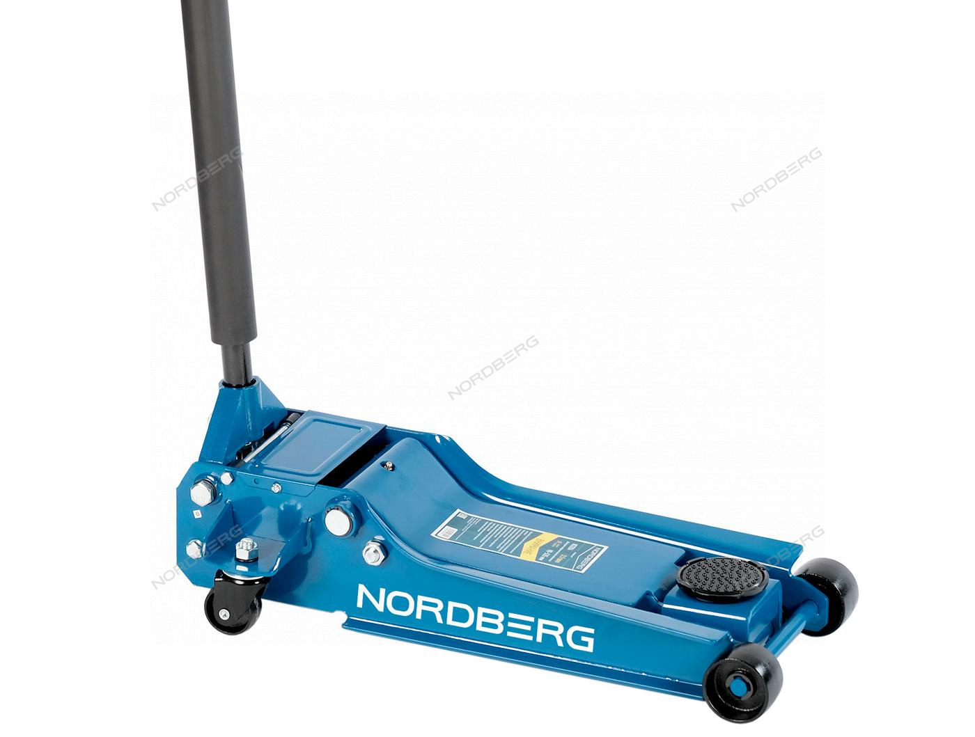 Домкрат подкатной 3,5 т, низкий подхват