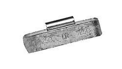 Набор грузиков для грузовых колес со скобой, 250 г, 10 шт.