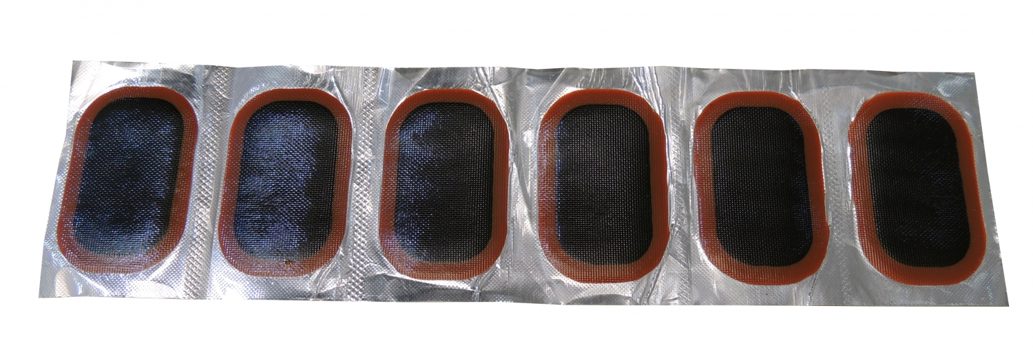 Заплатки камерные на фольге 34х52 мм.