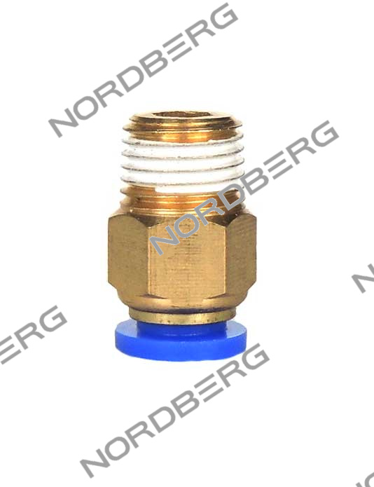 Фитинг прямой для NORDBERG NR6 и NR6H