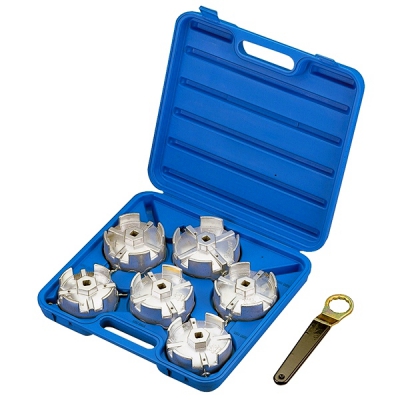 Набор съёмников масляных фильтров, 7 предметов 