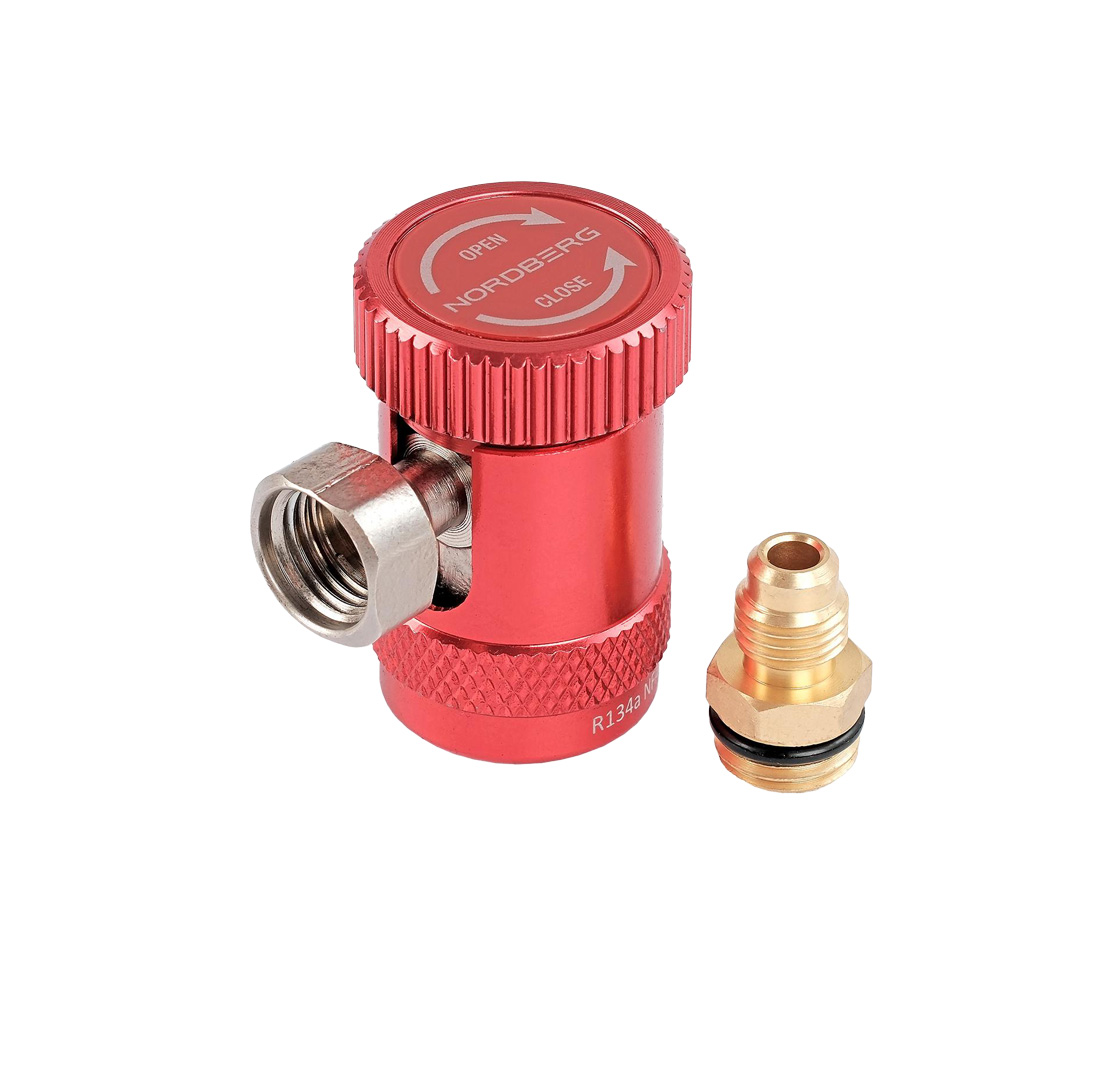 Муфта быстросъемная R134a высокое давление, красная