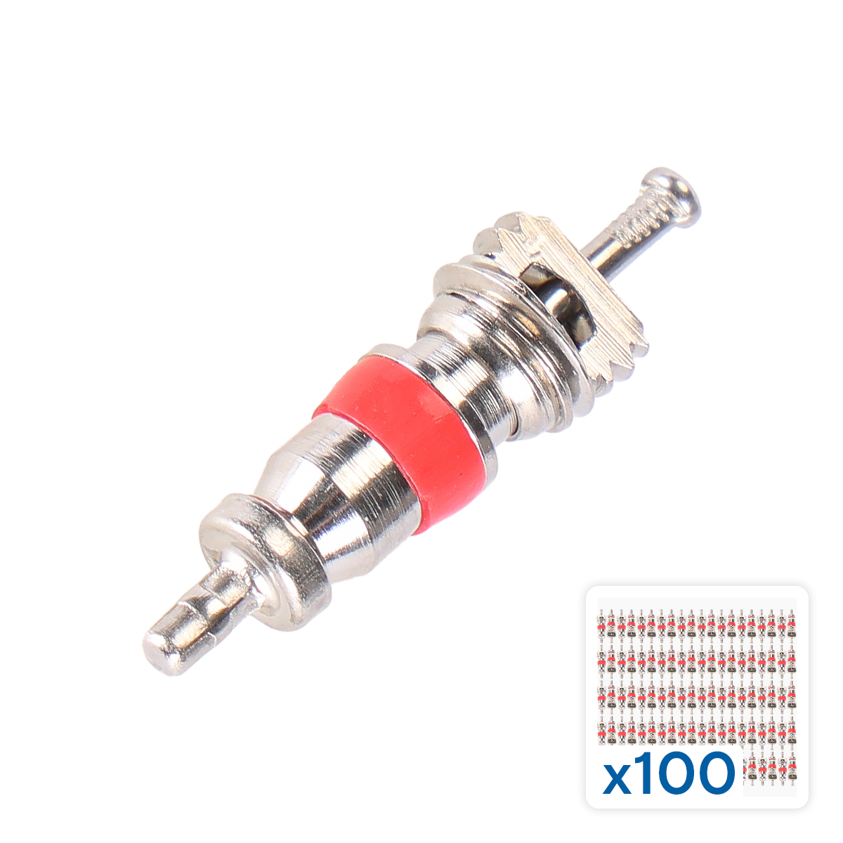 Золотник-ниппель для вентилей, 100 шт.