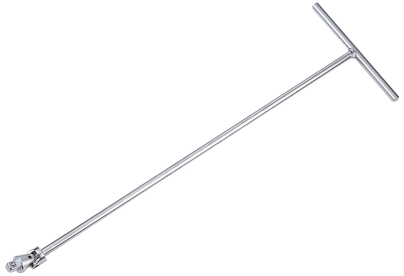 Вороток Т-образный 3/8" 600мм с карданом