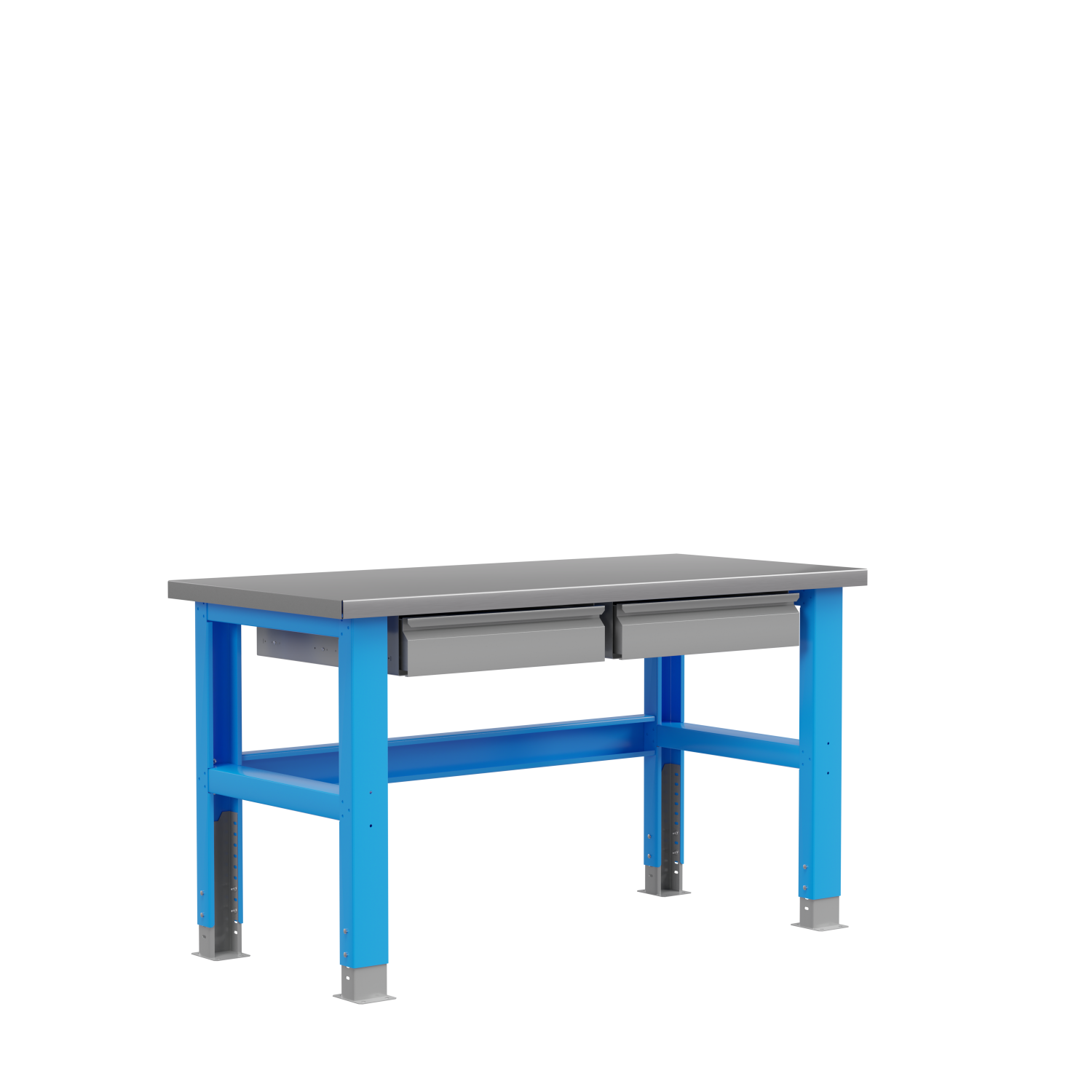 Стол промышленный Place 1500 с двумя ящиками