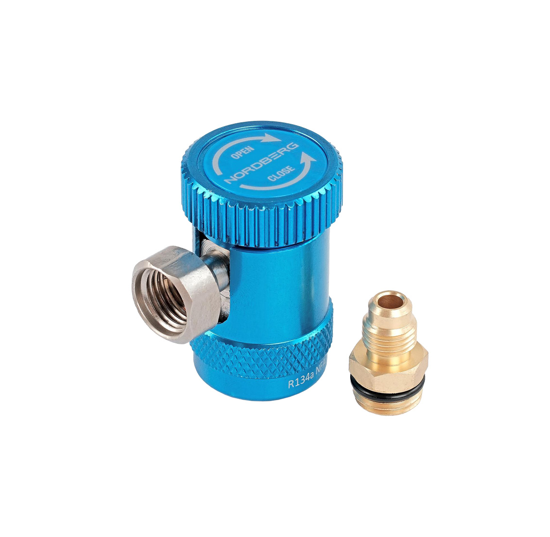 Муфта быстросъемная R134a низкое давление, синяя