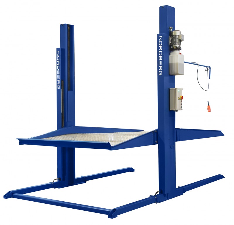 Парковка двухуровневая, двухстоечная, 3 т