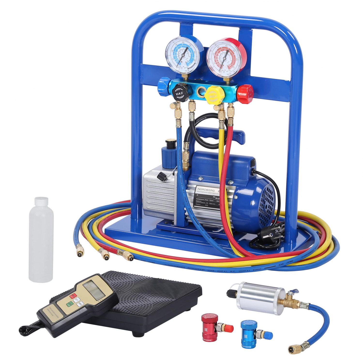 Комплект для заправки систем кондиционирования