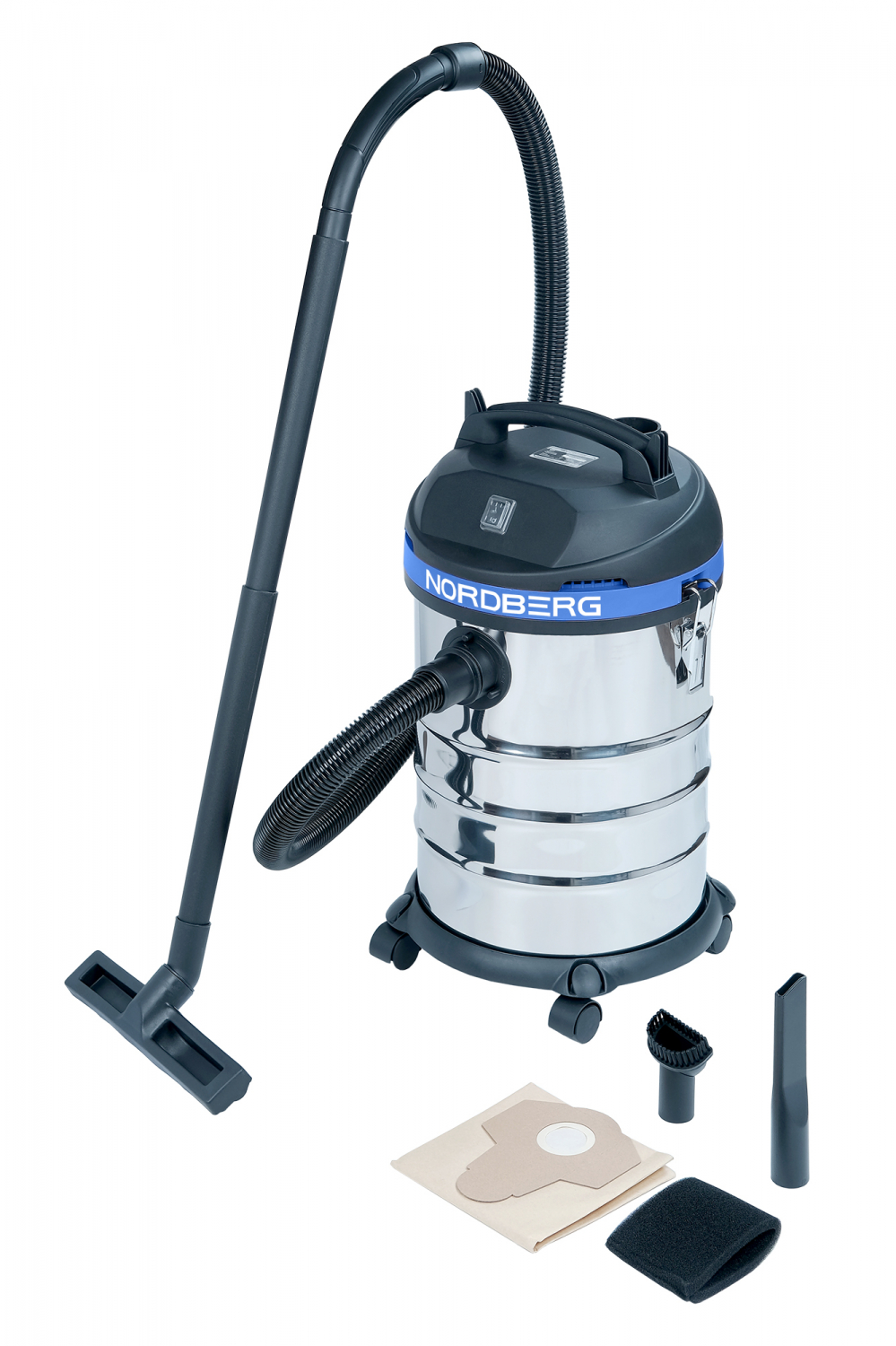 Пылесос одномоторный 30 л, 1400 Вт 