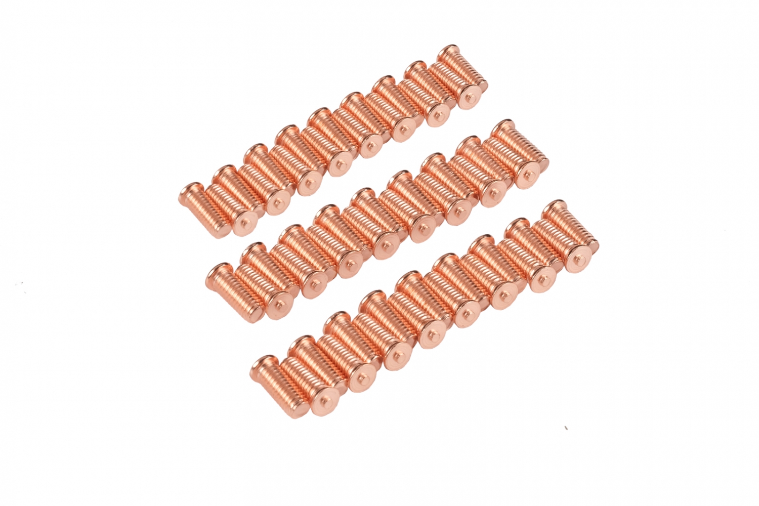 Болт омедненный для сварки, M6х16 мм, 50 шт. 