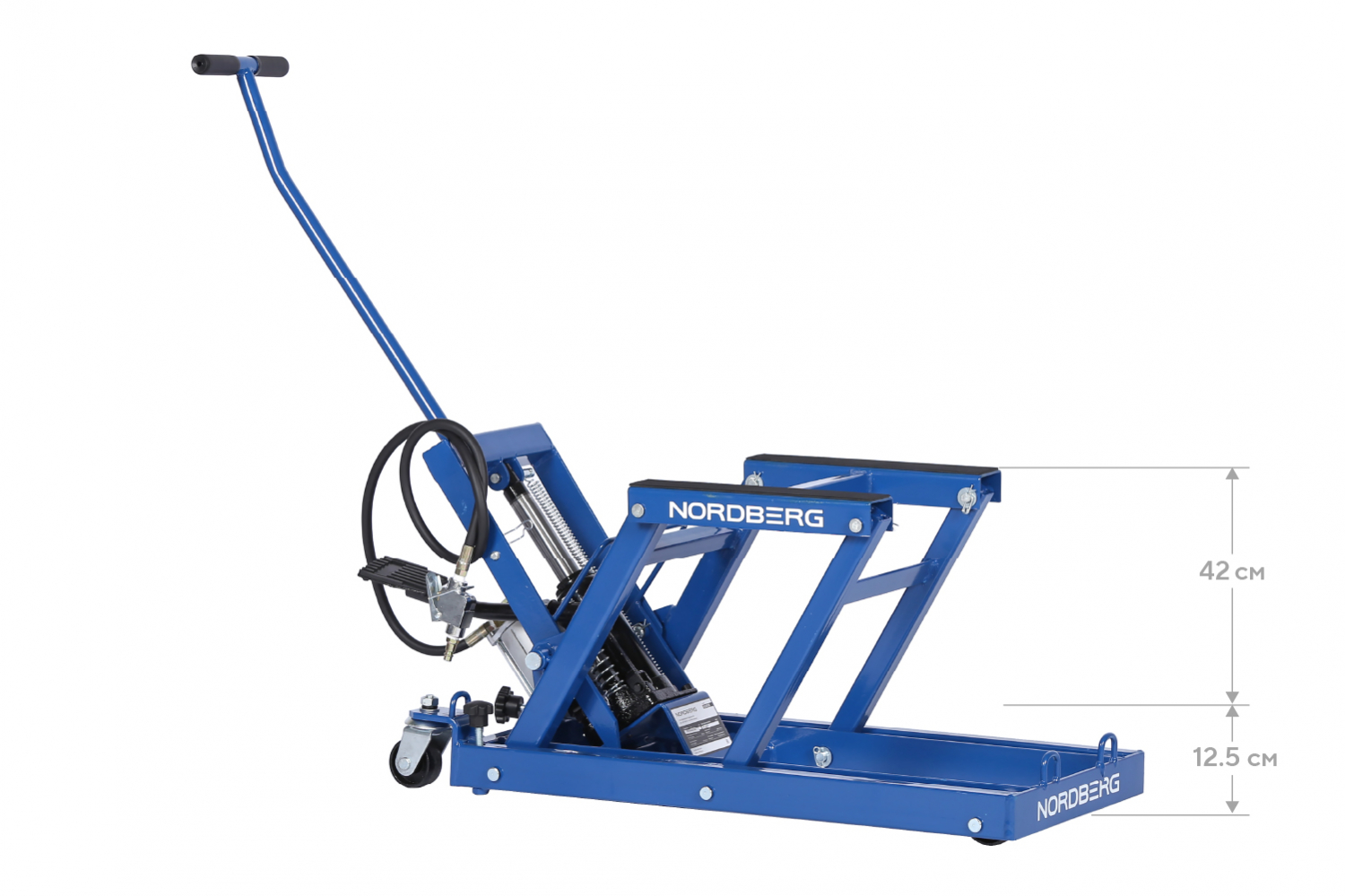 Мотодомкрат подкатной, 680 кг