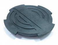 Накладка резиновая на домкрат подкатной, Ø 106 мм, h 18 мм