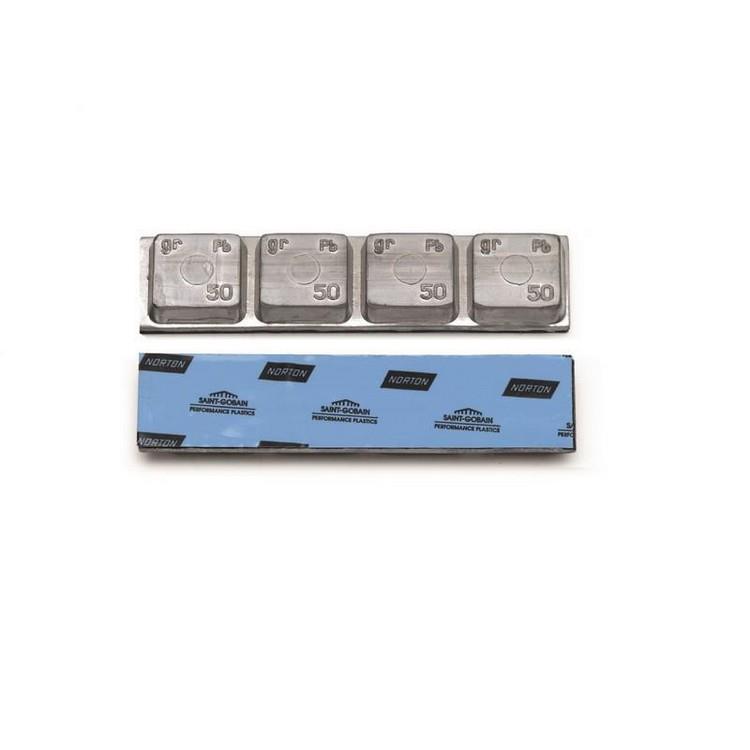 Самоклеющиеся тонкие балансировочные грузики 200г, 15шт. 