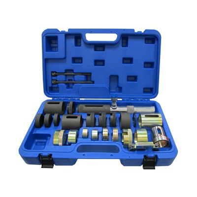 Набор оправок для монтажа и демонтажа сайлентблоков BMW, гидравлический, кейс, 26 предметов 