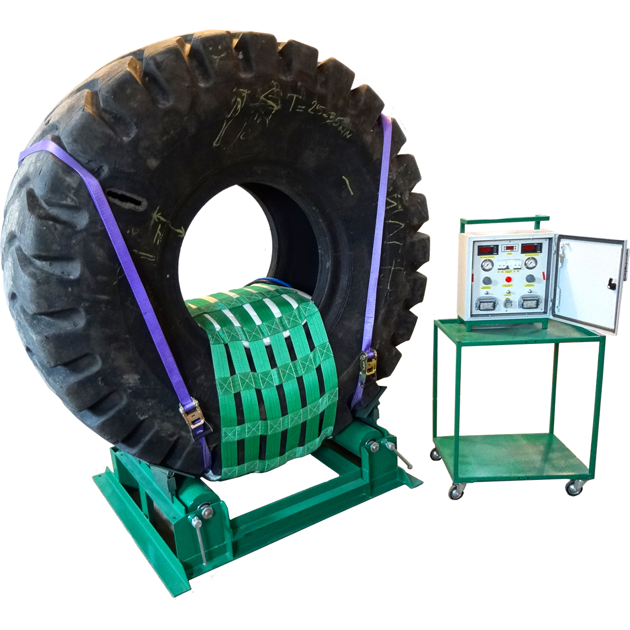 Вулканизатор (3 гибких нагревателя и 3 пневмоподушки в чехлах)