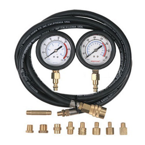 Манометр для измерения давления масла, два манометра, 0-7 и 0-20 бар