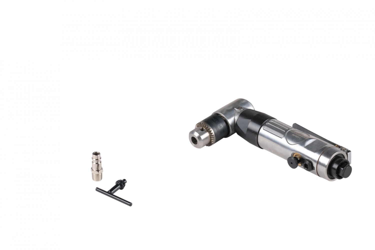 Пневмодрель угловая, диам. сверла до 10 мм 