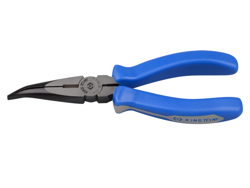 Плоскогубцы тонконосые, загнутые 200 мм 