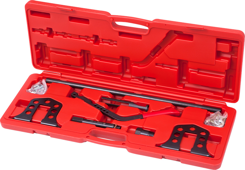 Рассухариватель клапанов универсальный, кейс, 7 предметов 
