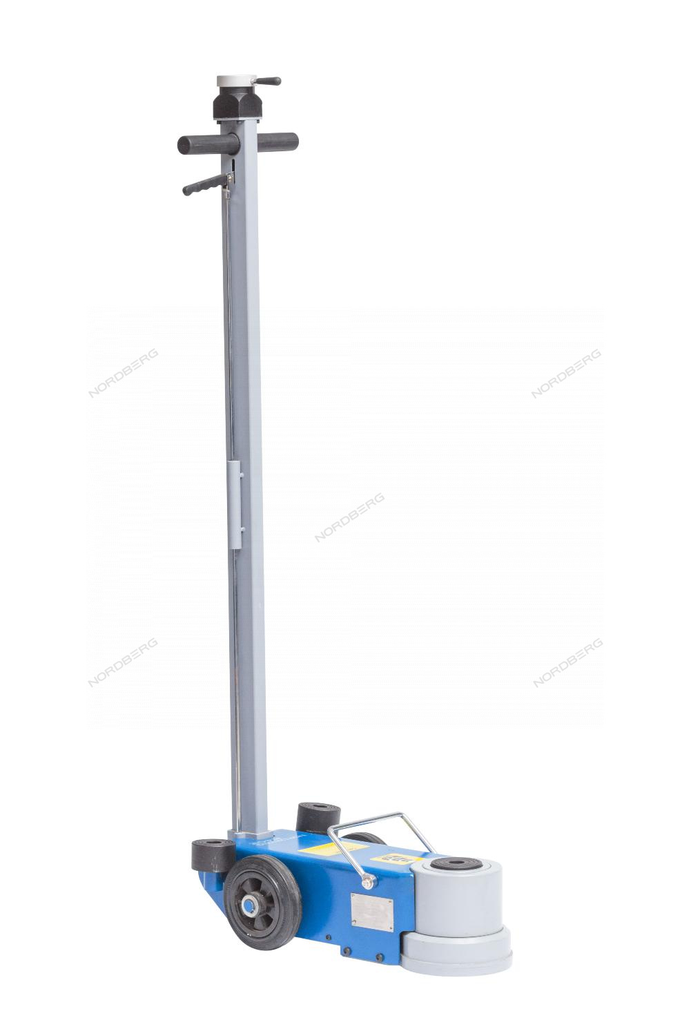 Домкрат пневмогидравлический подкатной двухштоковый, 20/40 т