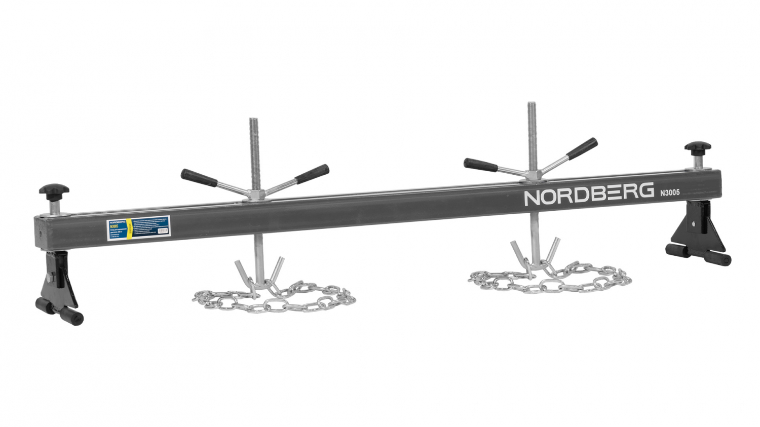 Стенд для вывешивания двигателей 500 кг, L=150 см, серый