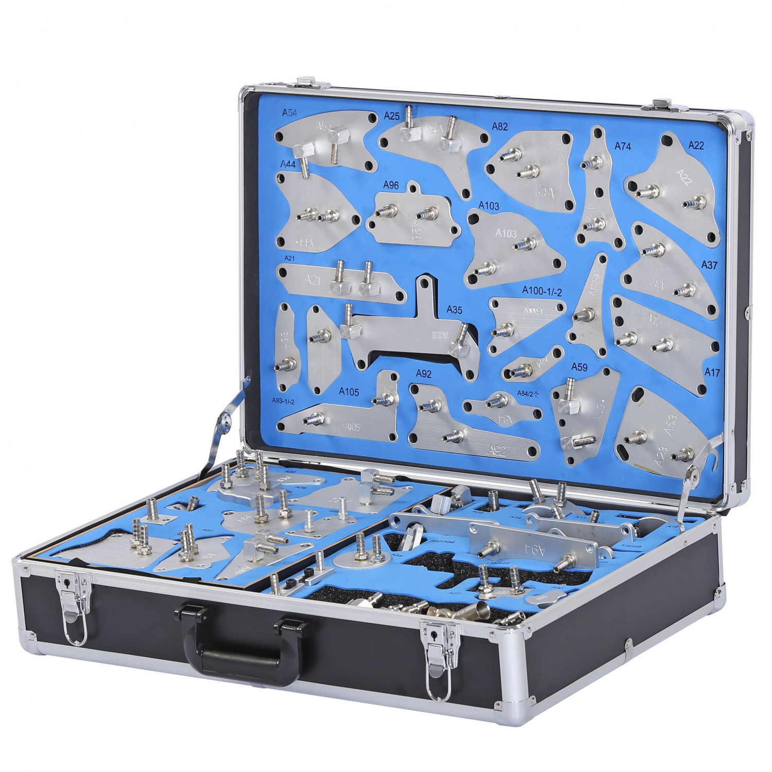 Комплект переходников в кейсе для замены масла в АКПП