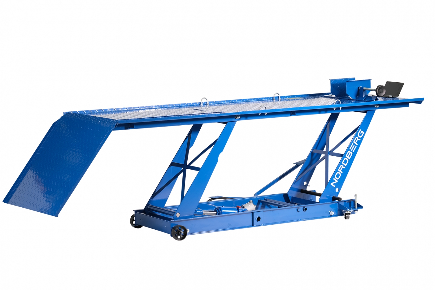 Подъемник для мотоциклов, 450 кг, с ножным и пневмоприводом