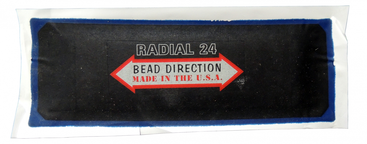 Заплата радиальная 76х215 мм.