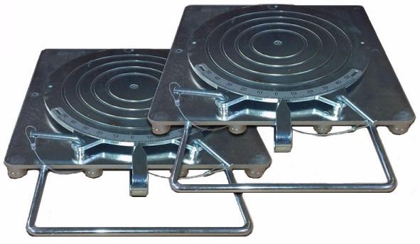 Платформа передняя поворотная для стендов 3D, 2 шт.