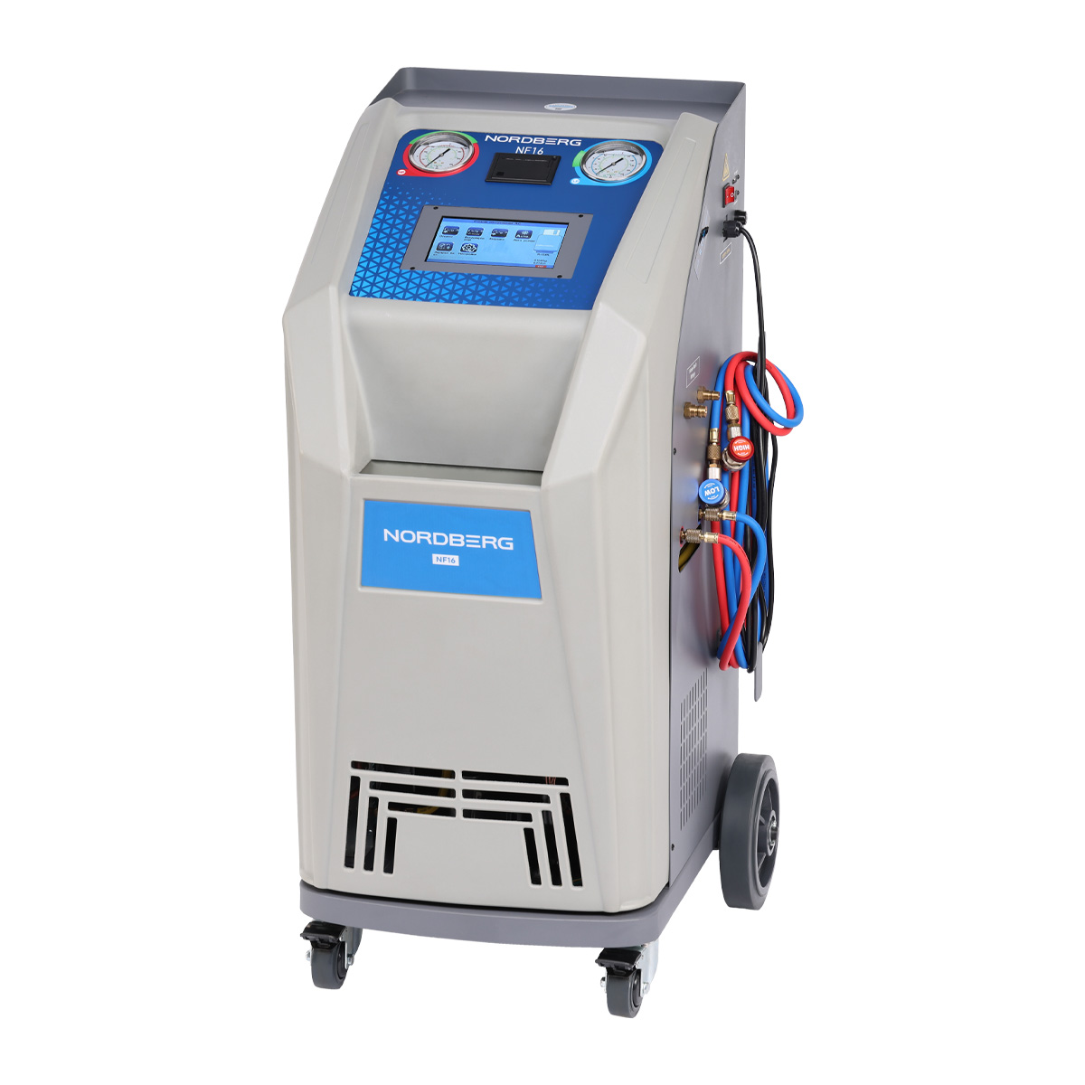 Установка автомат для заправки автомобильных кондиционеров с принтером и тестом утечки