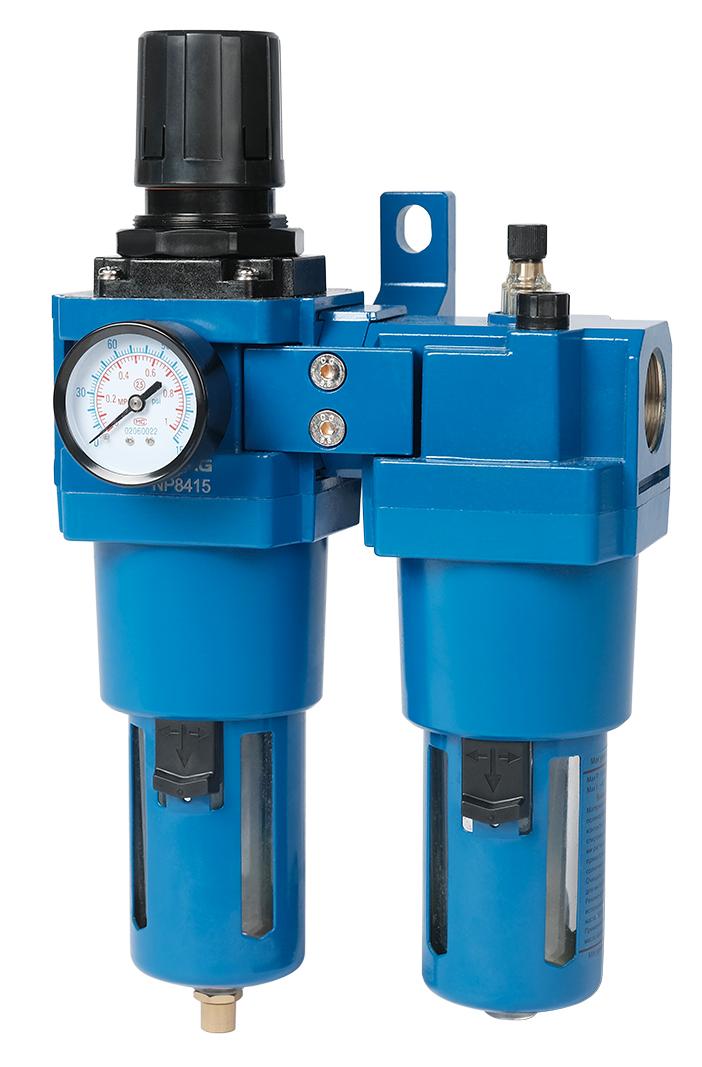 Фильтр воздушный с редуктором и лубрикатором, 1", 4000 л/мин