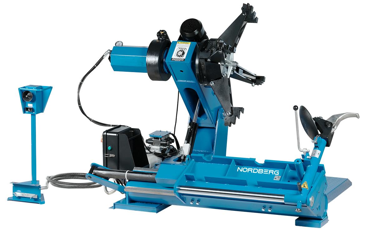 Станок шиномонтажный для грузовых машин, до 56" с расширителями, 380 В, синий