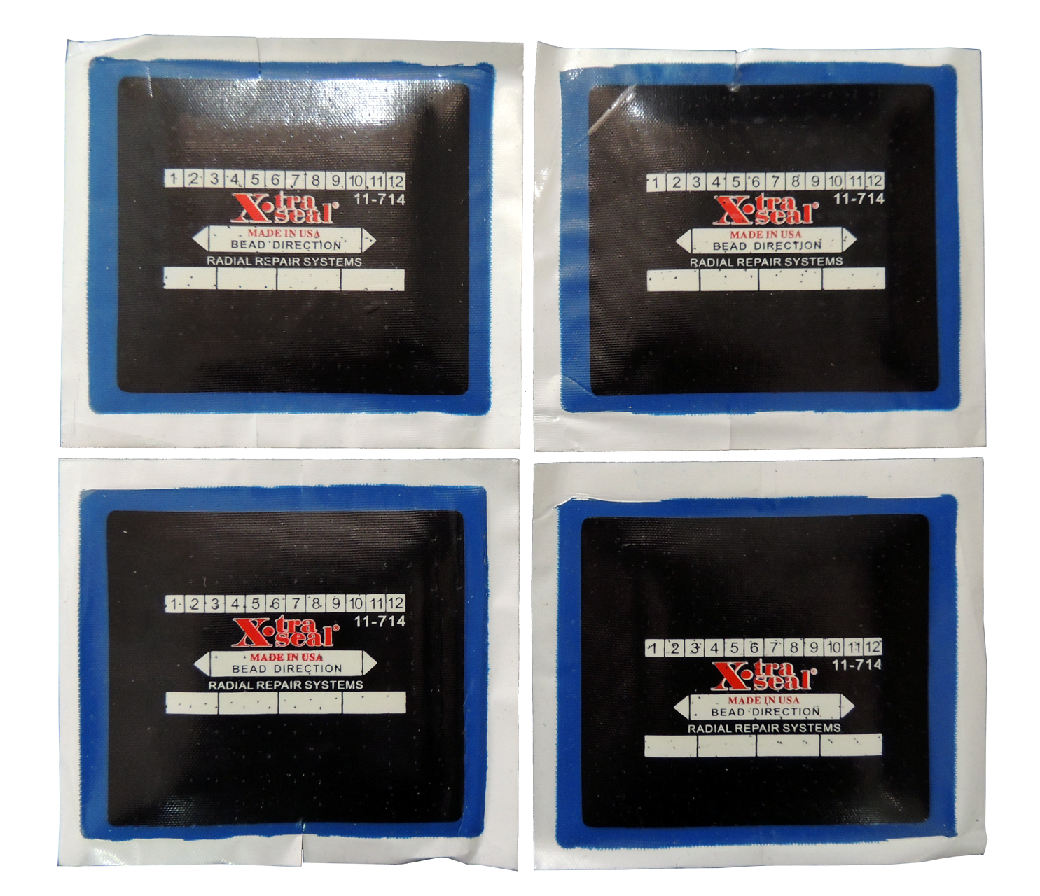 Заплаты радиальные 90х102 мм.