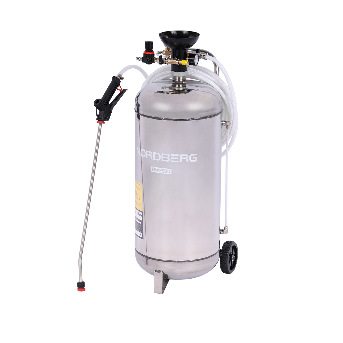 Пеногенератор вертикальный, 50 л, нержавеющая сталь