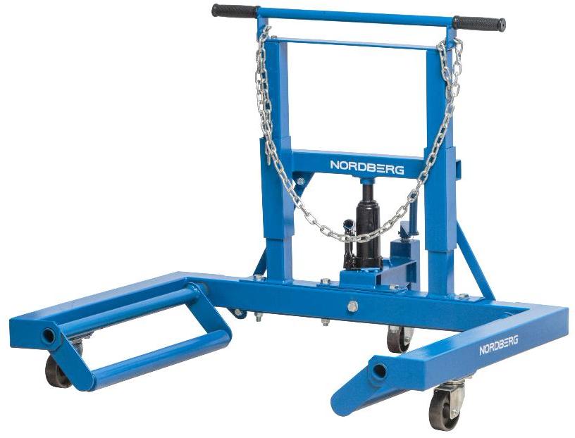 Тележка гидравлическая для снятия/установки колёс, 680 кг