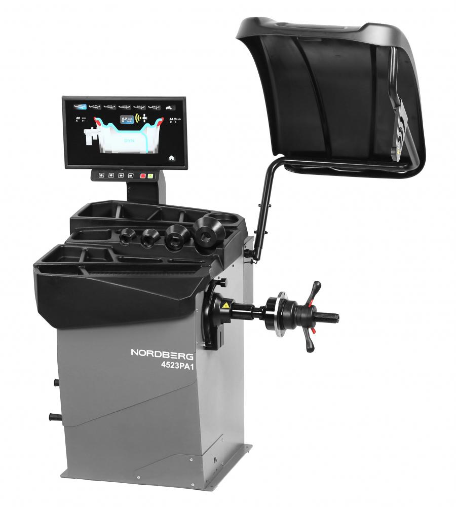 Станок балансировочный автомат с дисплеем, серый