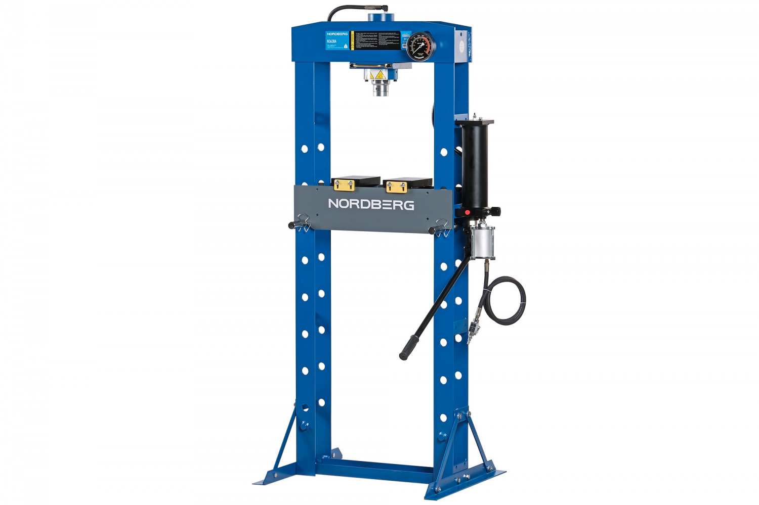 Пресс гидравлический, 30 т, пневмопривод