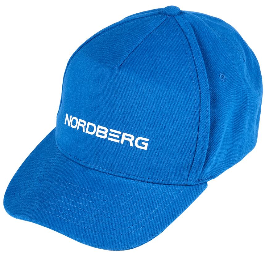Бейсболка с логотипом NORDBERG, синяя