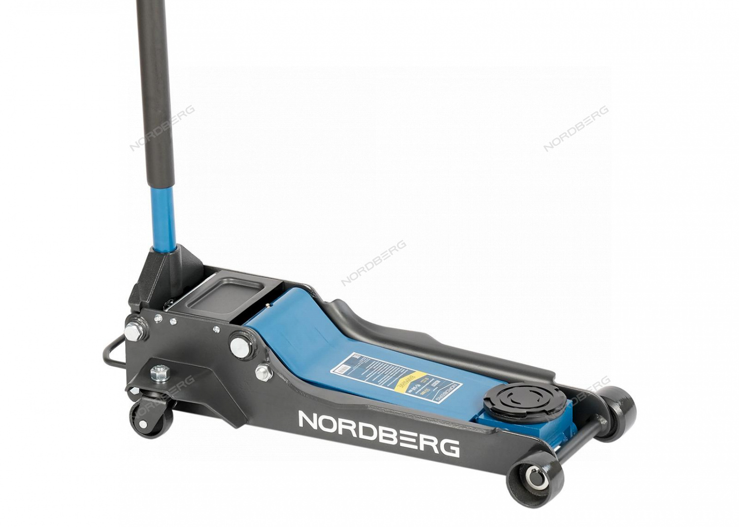 Домкрат подкатной 3,5 т, низкий подхват