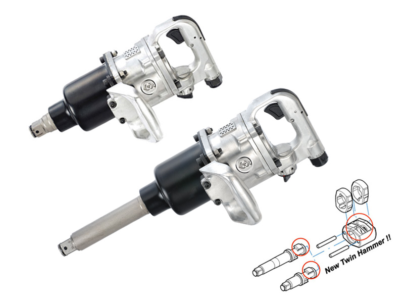 пневмогайковерт 1"