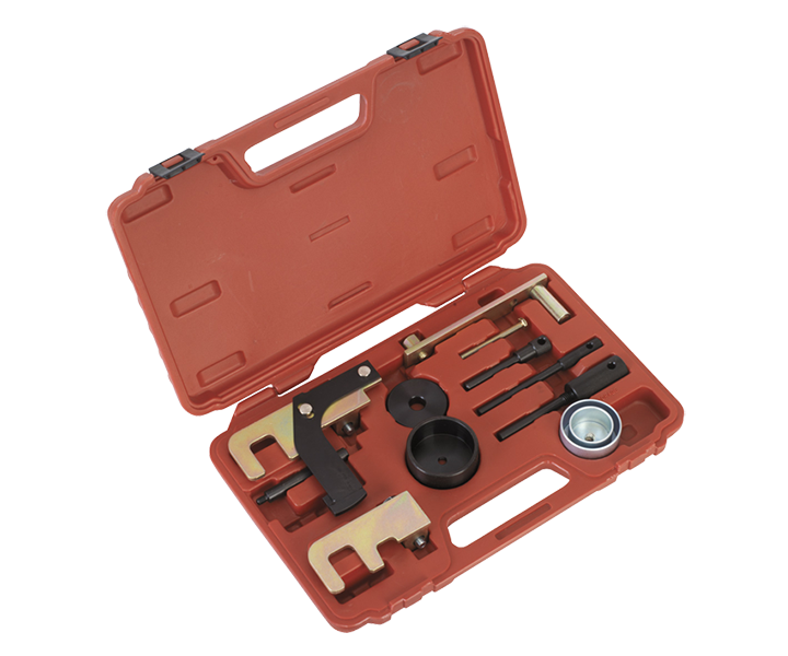 Набор фиксаторов распредвала / коленвала, Renault-Nissan, кейс, 11 предметов