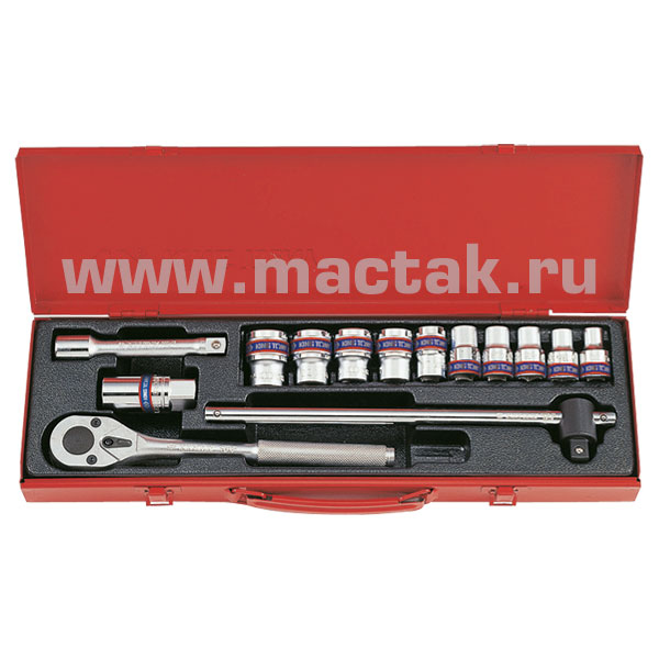 1/2” комплект торцевых головок