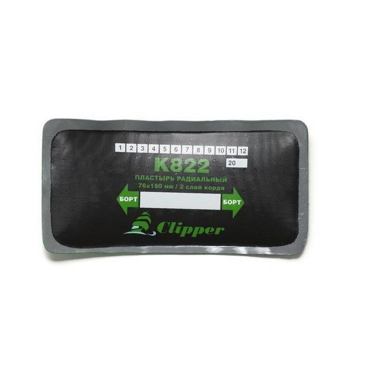 Заплата кордовая для боковых порезов (серый адгезивный слой 76*150мм (2 слоя корда)