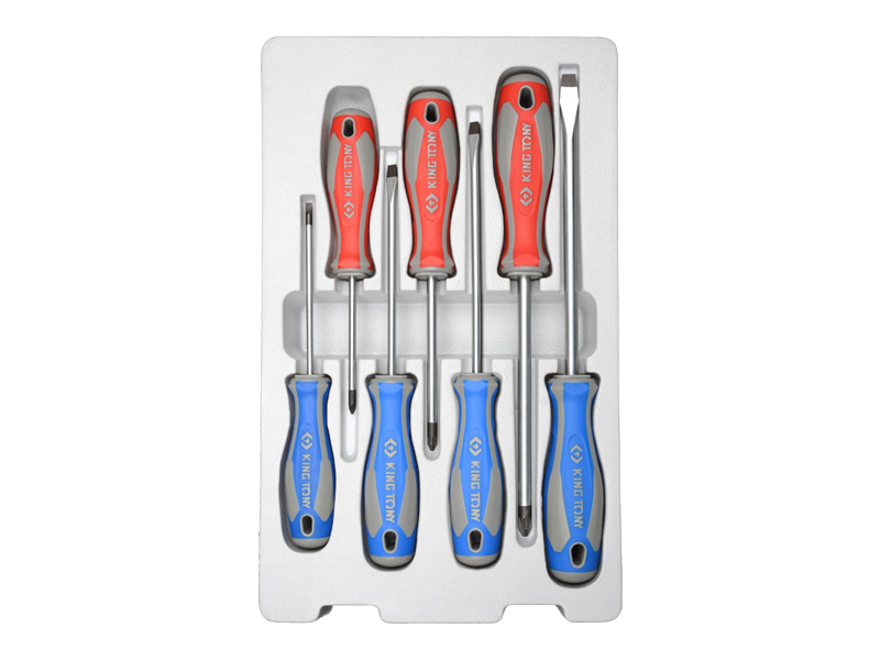 Набор отверток в коробке, 7 предметов king tony 