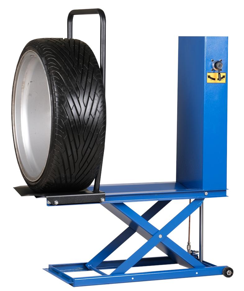 Лифт для колес грузовых машин