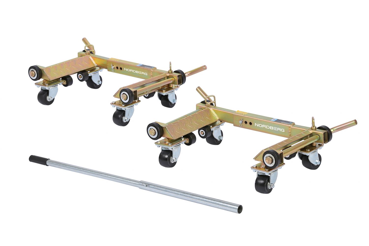 Тележка под колесо для перемещения авто (комплект 2 шт.)