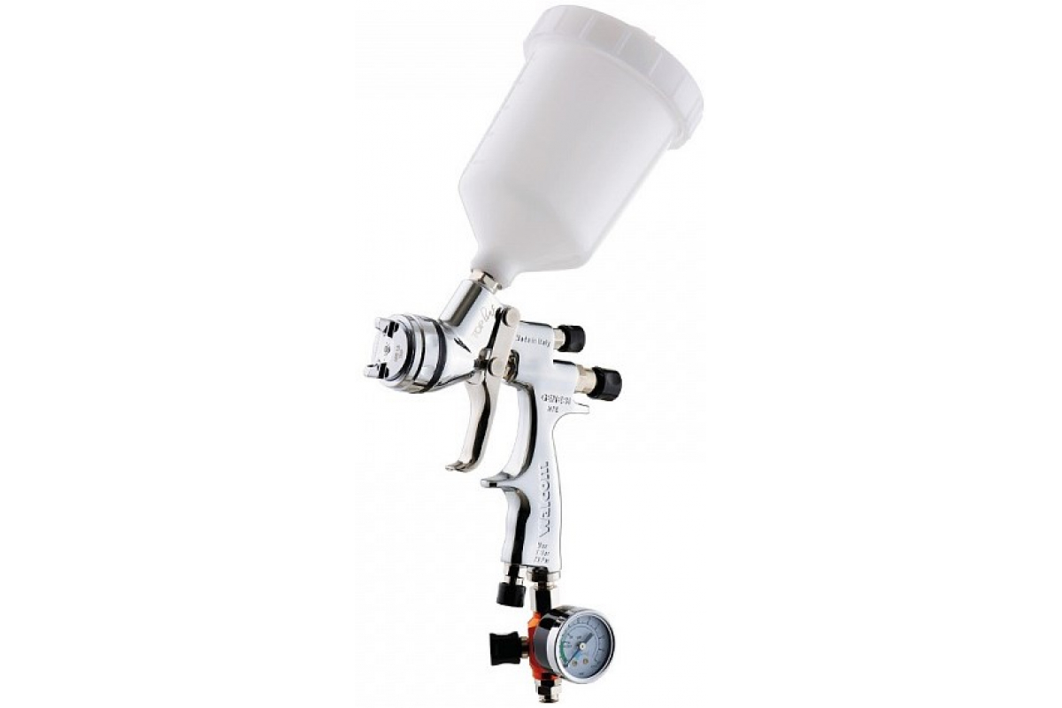 Краскопульт Genesi S HTE Top line с верхним бачком, сопло 1,7 мм