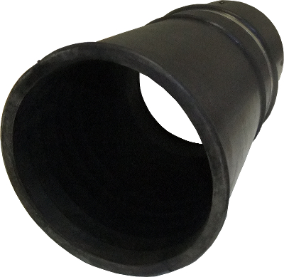 Насадка резиновая круглая на шланг D=150 мм